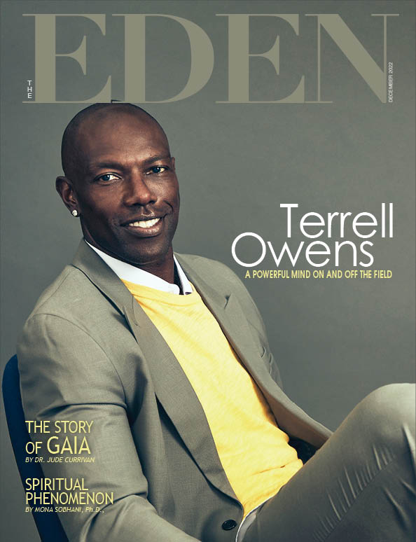 The Eden Magazine December 2022 Terrell Owens Cover