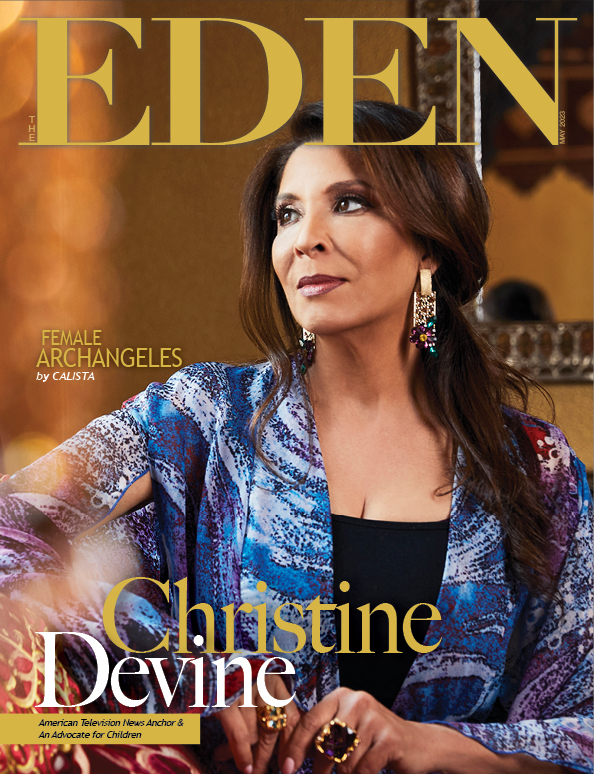The Eden Magazine May 2023 Christine Devine Cover