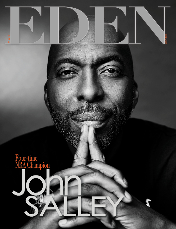 The Eden Magazine July 2023 John Salley cover
