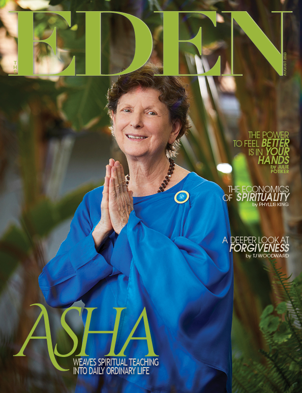 The Eden Magazine August 2023 Asha cover