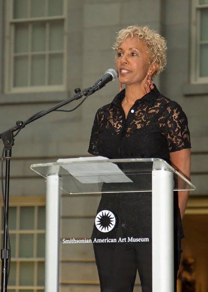 Deborah Santana at Smithsonian
