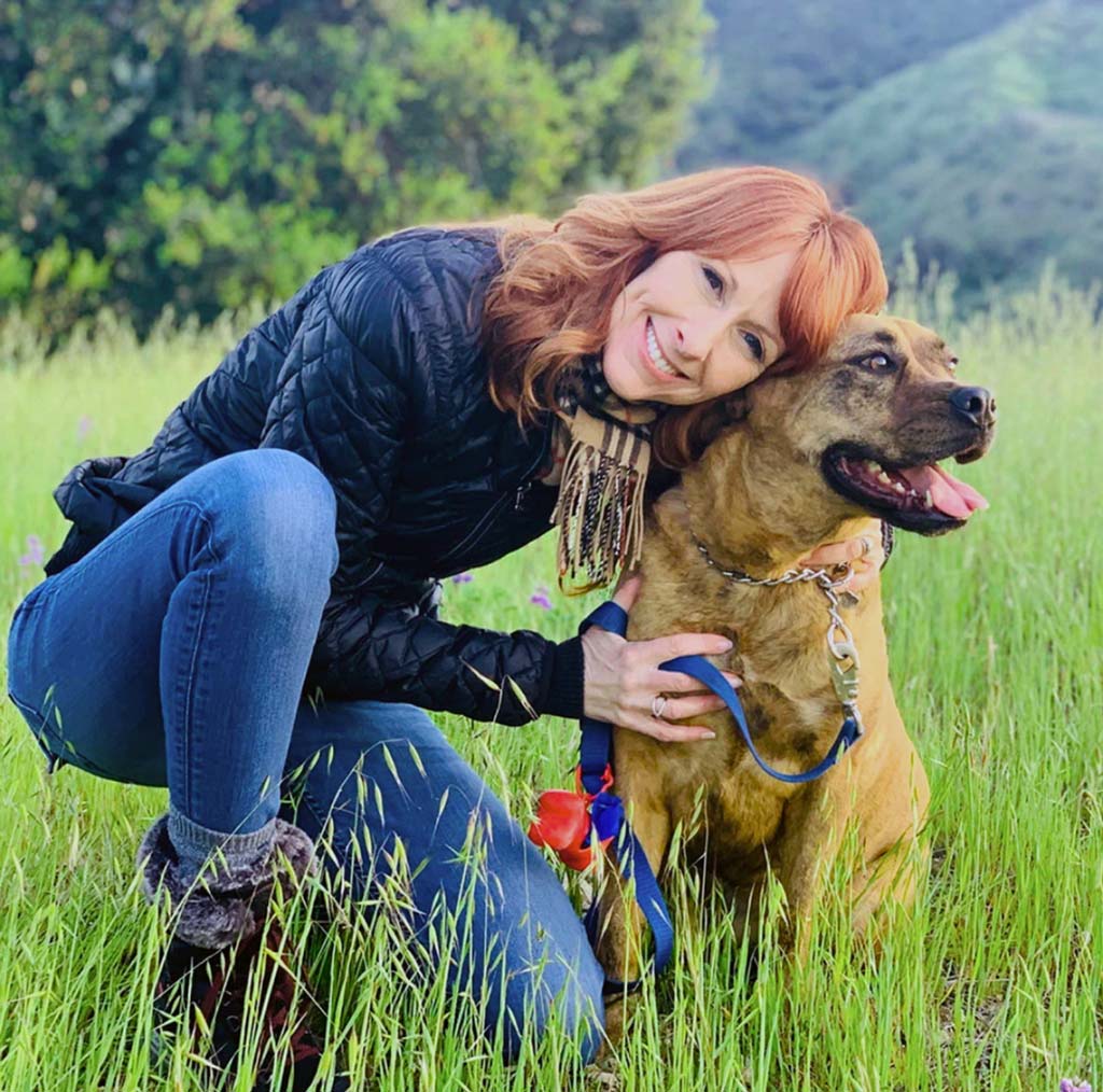 Wendy Braun and dog named Daisy